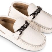 Loafer με Μεταλλική Διακοσμητική Αγκράφα BW4269 Λευκό