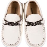 Loafer με Μεταλλική Διακοσμητική Αγκράφα BW4269 Λευκό