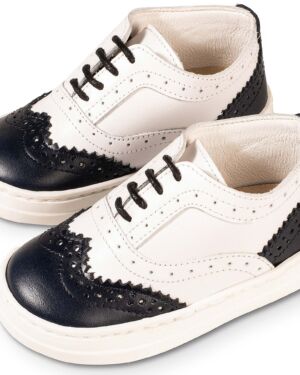 Δίχρωμο Brogues EXC5275 Λευκό Μπλε