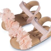 Πέδιλο με Chiffon Λουλούδια MI1633 Ροζ